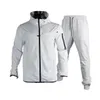 Tracksuits Man Windbreakers Passar High midje Sports Gym Wear Leggings Elastic Fitness Man övergripande full tights Träning