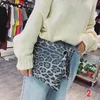 Evening Bags Women Wristlet Handbag Oversized Purse Leopard Print PU Leather Bag Pouch 2023 Wallet Envelope Case
