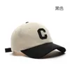 Berets японская мода Retro Simple Letter Ctliding Бейсбольная шапка.