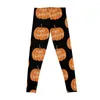 Aktive Hosen Happy Thanksgiving Kürbis -Leggings Yoga in Capris Fitnessstudio Legging Womens