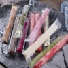 Popsicle -mallen zakken, wegwerp -doe -het -zelf -ijspopzakken voor gogurt, ijssnoepje, otterpops of bevries popsicle tassen maker met een funne drlr