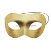 Maschere da festa di Halloween mascherato da uomini fantastici adt kids classic fighter a mezza faccia veneziano eyemask per palla arcobaleno oro sier blu nero dh1dg