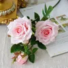 Decorative Flowers Delicate Simulation Roses Realistic UV-resistant Fake Flower Floral Arrangement Preserved