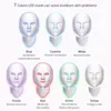 Face Massager Manufacturers direct led mask 7 colors mask apparatus micro electric pon rejuvenation neck led mask 230815