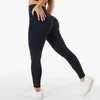 Leggings femminile pantaloni di fitness a coste a coste per abbigliamento sportivo da donna palestra spingi