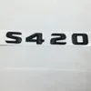 Auto -accessoires S420 S430 S450 S500 S550 S600 ACHTER TAIL LOGO EMBLES BADGE NAAM PLAATS STICKER VOOR MERCEDES BENZ W220 W221246G