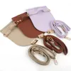 Tas onderdelen accessoires handgemaakte lederen tas set naaipas lederen deksel met gaten tas band diy accessoires voor breien rugzak vrouwen handtas 230815