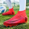 Bot de futebol da Sociedade Athletic Athletic Outdoor Sociedade de futebol Sapatos de futebol originais Long Spikes Anti-Skid Crianças Treinando Cleats Court Football Boot 230816