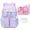 Backpacks Schoolbag Student Girls Children's Princess Refrigerator Door Backpack Spine Protector School Book Shoulder Bags 230816