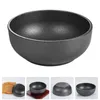 Bowls Cast Iron Bowl Multi-function Korean Bibimbap Convenient Serving