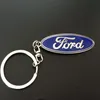 50 pcs Car Key Chain for Ford ford key logo chain rings215j