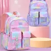 Рюкзаки мультфильм школьные рюкзаки рюкзаки для водонепроницаемых школьных сумков для девочек Дети Основной Принцесса Каваи Крестный рюкзак для 1 -го класса дизайнера 230816
