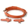 Bag Parts Accessories CITY Mini POUCH Bags Leather Shoulder Strap Terracotta Nude TAUPE Nave BLue Bag Straps 230815