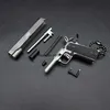 2023 Alloy Mini 1911 Pistol Gun Model Keychain Pendant Detachable Toy Gun For PUBG Adult Kids Gift T230816