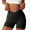 Kobiety Leggingi Yoga Gym Shorts Sports Rajstopy bezproblemowe krótkie szmatki V-WAIST PANTY RUNKUJĄCYCH 2023