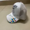 Stingy Brim Hats 20022デザイナー野球帽子男性女性再配線Rトラッカーキャップファッション調整可能な綿帽子85265265 J230816