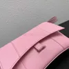 Balencig Saatli Deri Tote Lüks Tasarımcı Tek Orijinal Crossbody Çantalar Kadınlar İçin Küçük Çantalar Çanak Çantalar Cüzdan Kamera Kart Cepleri Çanta Omuz B