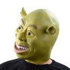Party Masks Halloween Mask Green Shrek Masks Movie Cosplay Masquerade Party Mascara Carnaval Mascaras de Latex Realista Animal Scary Masque 230816