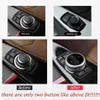 IDRIVE Auto multimediaknoppen Cover M Emblemstickers voor BMW E46 E39 E90 E36 F30 F10 X5 E35 E34 E34 E30 F20 E92 E60 M5283S