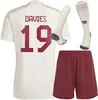 2023 2024 Davies Soccer Jerseys Club Champions 6 SANE HRFC GNABRY MULLER MUNICHフットボールシャツメンズキットソックス機器キットMunchen Musiala