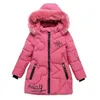 Jackets Big Size Winter Girls Jackets Mantenha quente Espalhar Christmas Casaco Autumn Zipper Exterente à prova d'água Roupas infantis 3-12 anos 230816