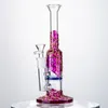 Partihandel HOOSHS HEADY GLASS BONGS BEECOMB PERC OLJE RIG DAB RIGS RÄTT TUBLE VATTEN PIPES 14 mm Kvinnlig gemensam 9 tum Bong Ice Pinch med skålens duschhuvud perc