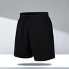 Running Shorts Männer Badminton Sport schnapptrockne Hosen lässig Outdoor-Training Jogging Sportswear Gym Bodybuilding