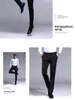 Pantaloni da uomo in streetwear Summer Sump Sump Sump Strai dritti pantaloni di business Spring Autumn Stretch Fashion Casual