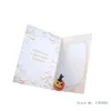 Wenskaarten vintage Halloween -ansichtkaarten 24 -stks pompoenschrijvingskaarten decoratieve Halloween cadeaubonnen blanco note card card voor school 230816