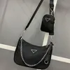 Nylonowa torba na ramię dla kobiet luksusowe torby designerskie TOTE Woman Fashion Crossbody torebki Messenger Hobo Portfels253l