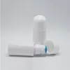 60ML Empty White Plastic Bottles,2Oz Bottle With Sponge Tip Applicator, 2 Ounce HDPE Bottle With Blue Sponge Applicator Cap Fiblc