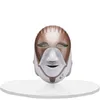 Ansiktsmassager PDT LED -mask podynamisk 8 färg cleopatra led mask 630 nm rött ljus smart touch ansikte nackmaskin 230815