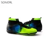 Dress Shoes Soccer shoes men's and women's sports shoes high-top ag long nails tf broken nails non-slip artificial grass training shoes S770 230815