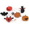 Hair Accessories 50 pcs/lot Classical Halloween Festival Glitter Hair Accessories Felt Pads For Kids DIY Headband Headwear 230816