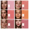 Blush STAGENIUS Liquid Blusher Oilcontrol Longlasting 6 Colors Silky Natural Contour Cheek Face Cream Makeup Cosmetics 230815