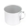Cups Saucers 1pc 300 ml Camping Kaffeetasse Aluminium Travel Wasser Milch Tee Tasse Haus Küchenbar Drinkwaren Desktop -Zubehör tragbar