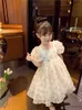 Girl's Dresses Girls summer baby clothes butterfly white gauze dress children baby princess dress bitter bitter skirt