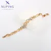 Bedelarmbanden xuping sieraden mode aankomst charmeren goud kleur vrouwen armband x000676453 230815