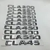 Car Rear Letters Badge Logo Decal For Mercedes Benz W117 CLA Class CLA45 CLA200 CLA220 CLA250 CLA260 Emblem211x