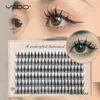 Valse wimpers groothandel wimper 51050100 dozen individuele wimpers spikes lash pieky premade Russische natuurlijke make -up 230816