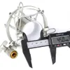 Suportes de flash Metal Mic Stand Microfone Spider Shock Mount Holder Suspensão à prova de choque para Shure KSM42 KSM32 KSM44 KSM353 KSM313 BM 700 800 230816 230829
