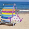 Storage Bags Large Mesh Beach Bag Dinosaur Travel Sand Toy Foldable Handbags Shopping