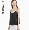 Lilysilk v Neck Silk Camisole Classic Front и Bodn 210325