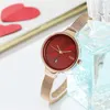 Zegarek dla kobiet Wysokiej jakości luksusowy moda biznesowa kwarcowa wodoodporna 28 mm zegarek