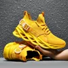 Zapatos de vestir de malla amarilla con transpirable zapatos deportivos zapatillas de zapatillas de zapatillas de zapatillas de espesor suave y grueso pareja zapatos de zapatillas atléticas zapatos para mujeres 230815