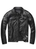 Men's Jackets Leather Jacket Top Layer 100% Cowhide Leather Clothes Men's Stand Collar Motorcycle Clothes Autumn Winter Plus Size 230815