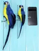 Decorative Objects 2535cm Creative Handmade Simulation Parrot Animal Bird Garden Props Decoration Miniature Feather Lawn Doll Ornaments 230815