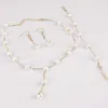 Pendant Necklaces Strands Strings Jewelry sweet ol elegant pearl simple temperament Necklace Set