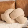 Travesseiros sofá -laves do assento de assento de assento do jardim elegante e fofo de luxo de luxo adultos lombares Coussin Chaise Decoração em casa