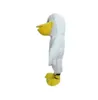 Factory Hot 2024 New White Pelican Mascot Costumes Cartoon Character Adult Size